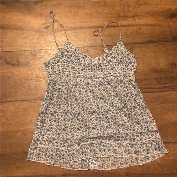 Express floral tank top. Size S - Picture 4 of 4